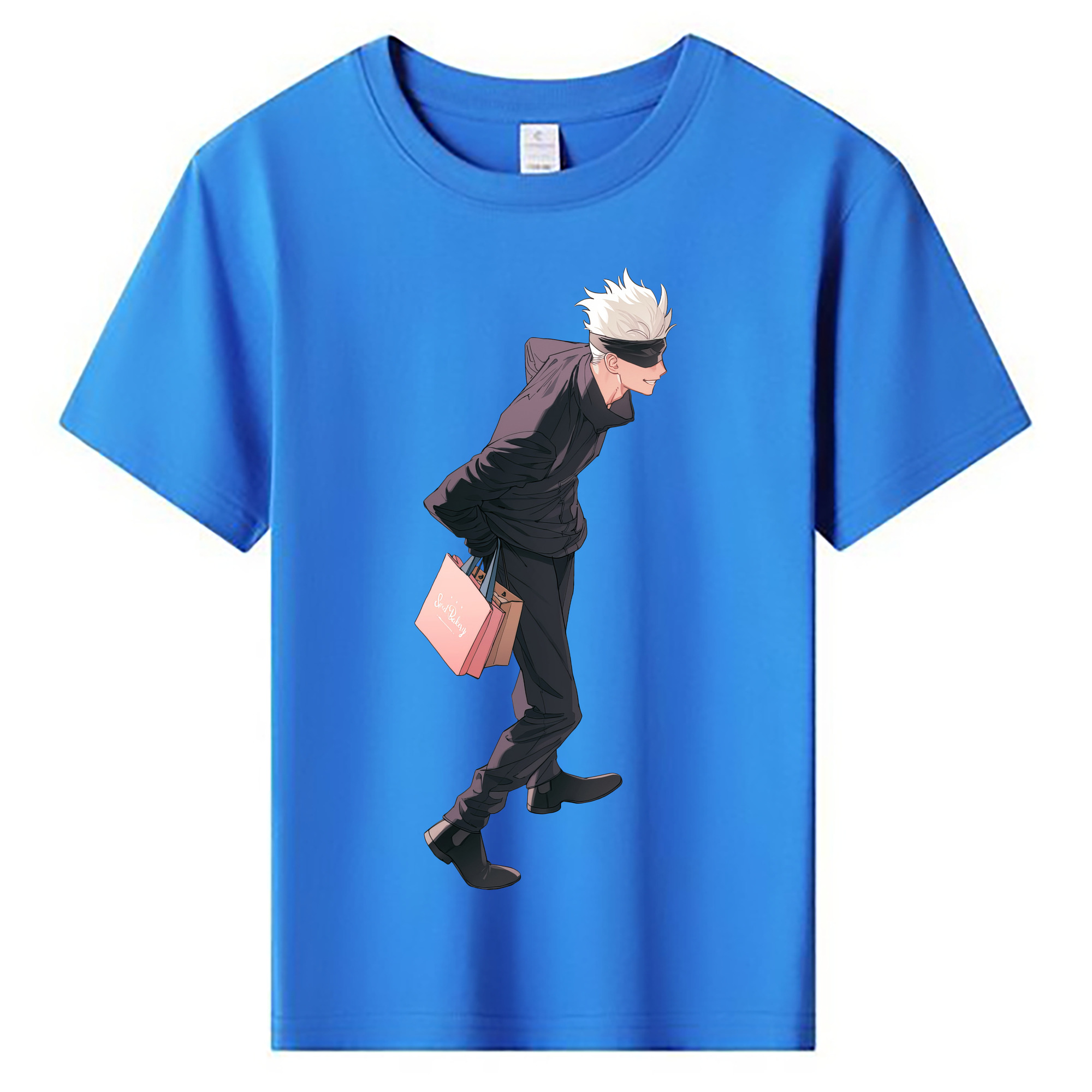 （画像用） 呪術廻戦 Jujutsu Kaisen 綿100％キッズTシャツ（フロントプリント）